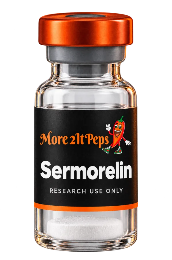 Sermorelin vial render